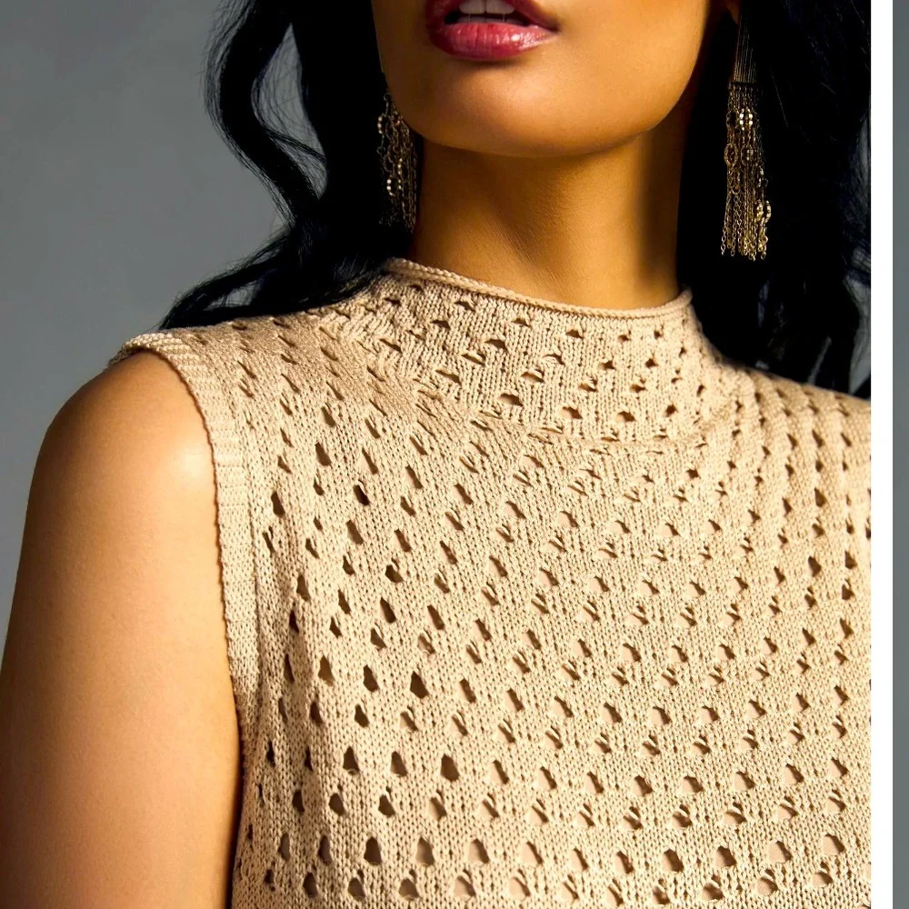 Mare Mare x Anthropologie Mock-Neck Sleeveless Dress - size XS - Picture 10 of 16